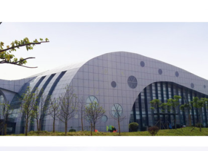 金坛会议中心外景网架工程
